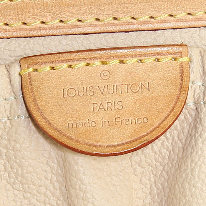 Beauty Louis Vuitton Cannes in tela monogram e pelle naturale - Detail D4
