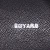 Goyard small wallet in black monogram canvas and black leather - Detail D2 thumbnail