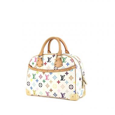 Borsa Louis Vuitton in tela monogram multicolore e pelle naturale