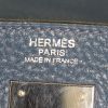 Bolso de mano Hermes Kelly 32 cm en cuero togo azul indigo - Detail D4 thumbnail