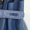 Bolso de mano Hermes Kelly 32 cm en cuero togo azul indigo - Detail D5 thumbnail