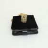Bolso bandolera Lanvin pequeño en terciopelo negro y cuero negro - Detail D4 thumbnail