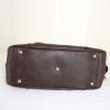 Gucci handbag in brown leather - Detail D4 thumbnail