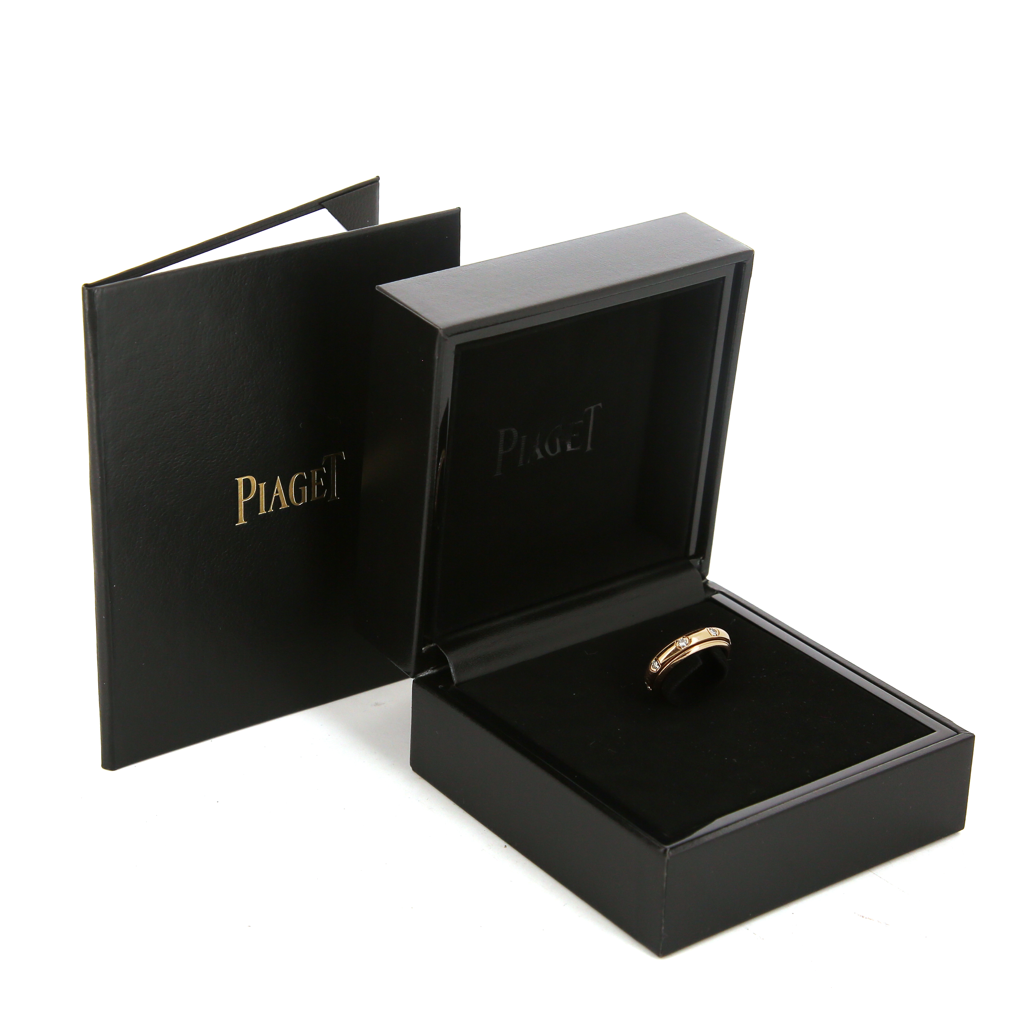 Piaget Possession ring in pink gold and diamonds - Detail D2
