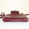 Sac bandoulière Cartier Must De Cartier - Bag en cuir grainé rouge - Detail D4 thumbnail