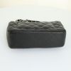 Chanel Timeless small model bag in black quilted leather - Detail D5 thumbnail
