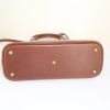 Hermes Bolide handbag in brown grained leather - Detail D5 thumbnail