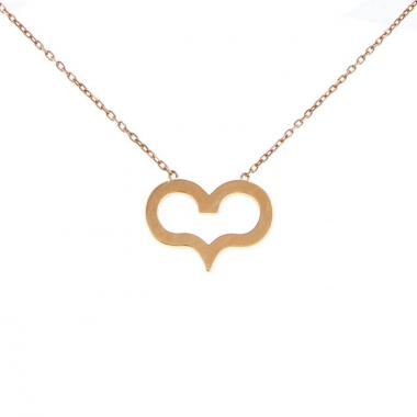 Collana Dinh Van Coeur in oro rosa