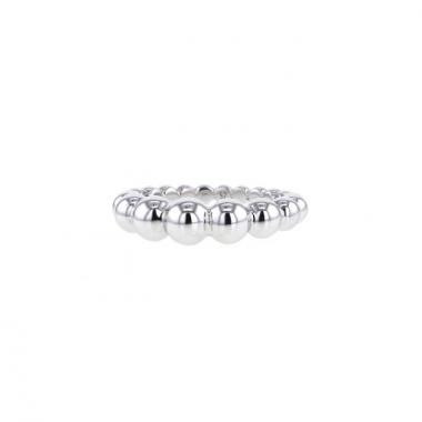 Bague Van Cleef & Arpels Perlée en or blanc