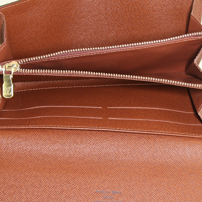 Portefeuille Louis Vuitton en toile monogram - Detail D2