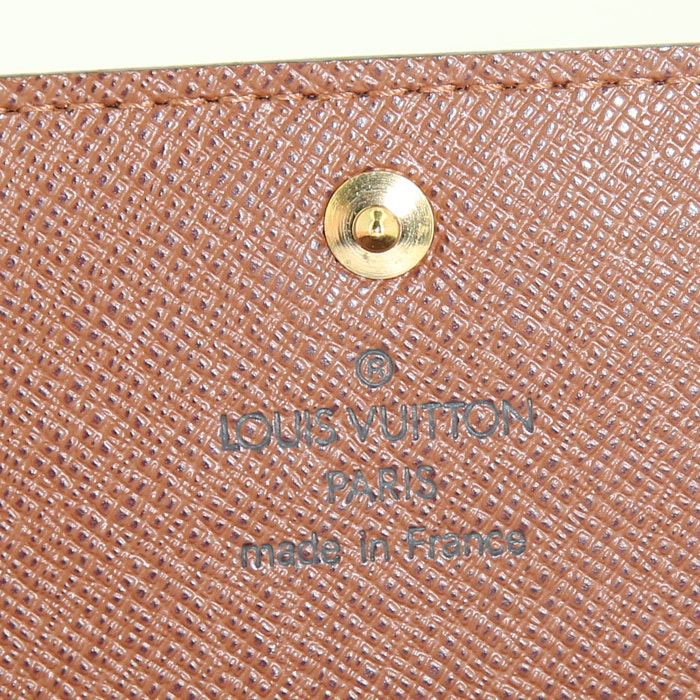 Portefeuille Louis Vuitton en toile monogram - Detail D3
