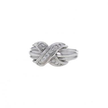 Tiffany & Co Jean Schlumberger ring in white gold and diamonds