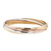 Cartier Trinity Semainier 1980's bracelet in yellow gold,  pink gold and white gold - 00pp thumbnail