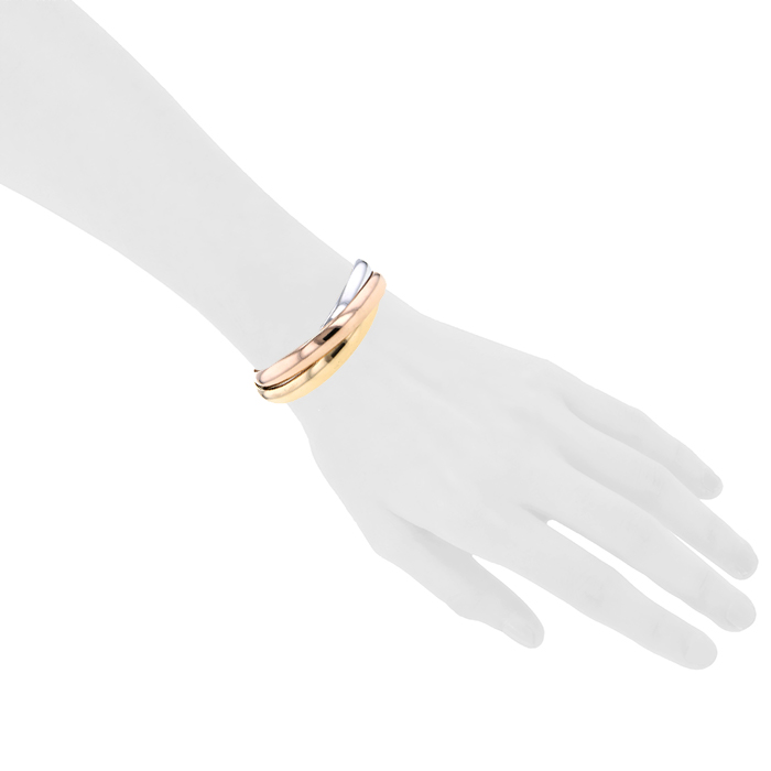 Bracciale Cartier Trinity modello grande in 3 ori - Detail D1