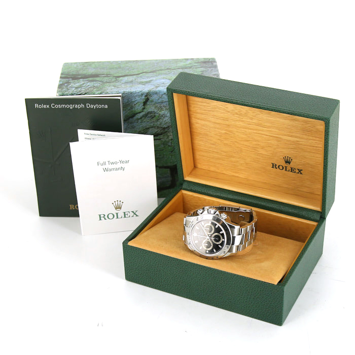 Rolex Daytona watch in stainless steel Ref:  116520 Circa  2004 - Detail D2