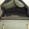 Burberry DK88 medium model handbag in khaki and pink bicolor leather - Detail D3 thumbnail