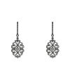 Articulated Messika Sultane earrings in white gold and diamonds - 00pp thumbnail