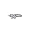 Poiray solitaire ring in white gold and diamond of 1,06 carat - 00pp thumbnail