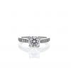 Poiray solitaire ring in white gold and diamond of 1,06 carat - 360 thumbnail