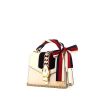 Gucci Sylvie shoulder bag in beige leather - 00pp thumbnail