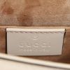 Gucci Sylvie shoulder bag in beige leather - Detail D4 thumbnail