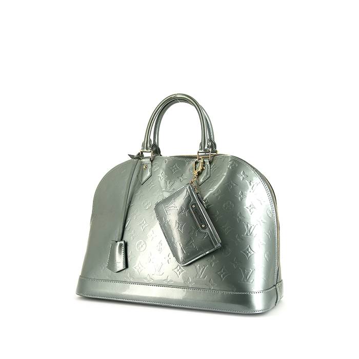 Louis Vuitton Alma BB Metallic Grey