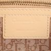 Dior Lady Dior large model handbag in beige patent leather - Detail D4 thumbnail