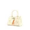 Dior Flight handbag in white leather - 00pp thumbnail