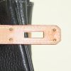 Hermes Birkin 40 cm handbag in black Fjord leather and natural leather - Detail D4 thumbnail