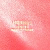 Sac à main Hermes Bolide 37 cm en cuir Courchevel rouge - Detail D4 thumbnail