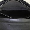 Borsa portadocumenti Hermès Sac à dépêches in pelle intrecciata nera - Detail D2 thumbnail