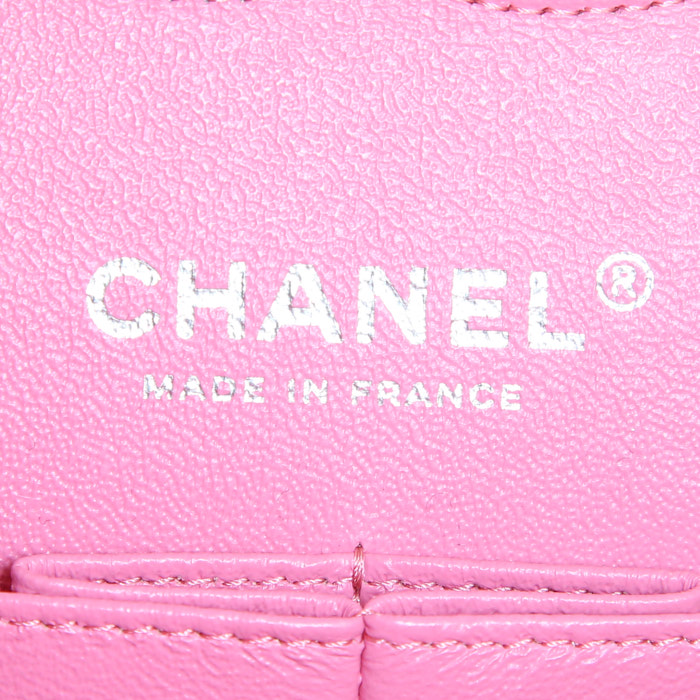 Borsa Chanel Timeless in pelle trapuntata rosa - Detail D4