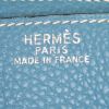 Borsa da viaggio Hermès Birkin Travel Bag in pelle togo blu - Detail D3 thumbnail