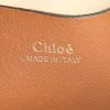 Chloé Hayley shoulder bag in dark green suede and brown leather - Detail D3 thumbnail
