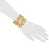 Open Dior My Dior cuff bracelet in yellow gold - Detail D1 thumbnail