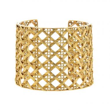 Brazalete abierto Dior My Dior en oro amarillo