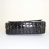 Sac bandoulière Chanel Timeless jumbo en crocodile noir - Detail D5 thumbnail