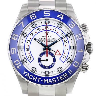 Montre Rolex Yacht-Master II en acier Ref :  116680 Vers  2010