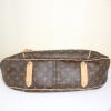 Louis Vuitton Galliera large model bag in monogram canvas and natural leather - Detail D4 thumbnail