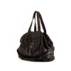 Jerome Dreyfuss Billy M bag in brown grained leather - 00pp thumbnail