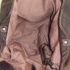 Bolso Jerome Dreyfuss Billy M en cuero granulado marrón - Detail D3 thumbnail