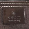 Bolso de mano Gucci Boston en lona monogram beige y cuero marrón - Detail D3 thumbnail
