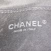 Chanel Just Mademoiselle bag in black quilted iridescent leather - Detail D3 thumbnail