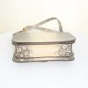 Celine Classic Box handbag in grey shading lizzard - Detail D4 thumbnail