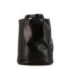 Mochila Louis Vuitton Randonnée en cuero Epi negro - 360 thumbnail
