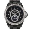 Chanel J12 Joaillerie watch in black ceramic Ref:  H1635 Circa  2008 - 00pp thumbnail