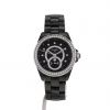 Chanel J12 Joaillerie watch in black ceramic Ref:  H1635 Circa  2008 - 360 thumbnail