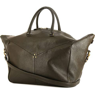 Bolso Jerome Dreyfuss Gerald en cuero caqui
