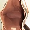 Louis Vuitton Bosphore backpack in brown monogram canvas and natural leather - Detail D2 thumbnail