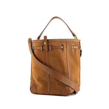 Borsa Jerome Dreyfuss Tanguy in nubuck marrone